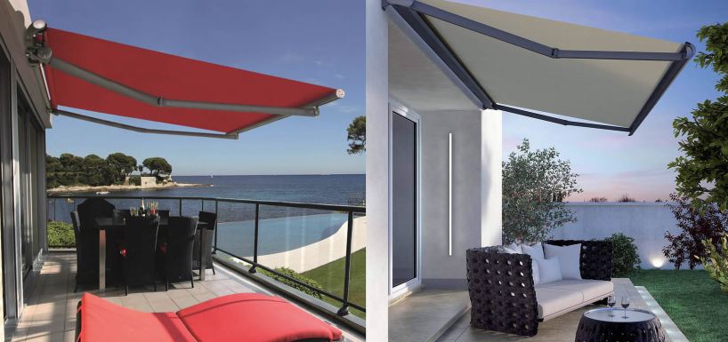 chiusure balconi tende cristal trasparenti Arona